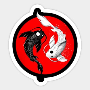 Japanese Koi Fish Vision Sticker